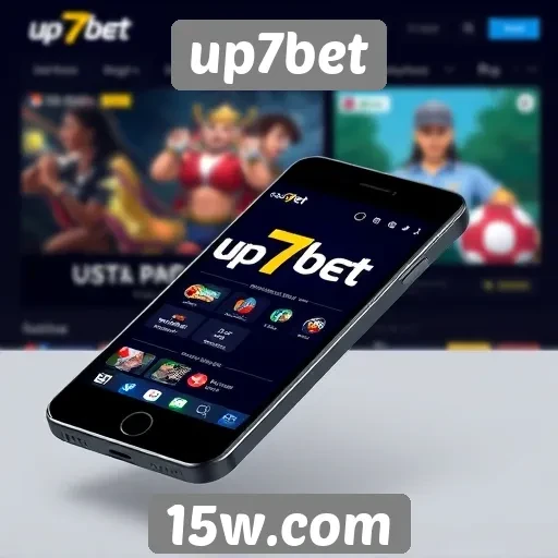 experiência de usuário no site up7bet